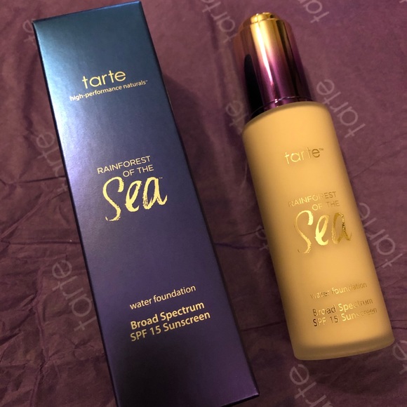 NIB tarte Rainforest of the Sea water foundation